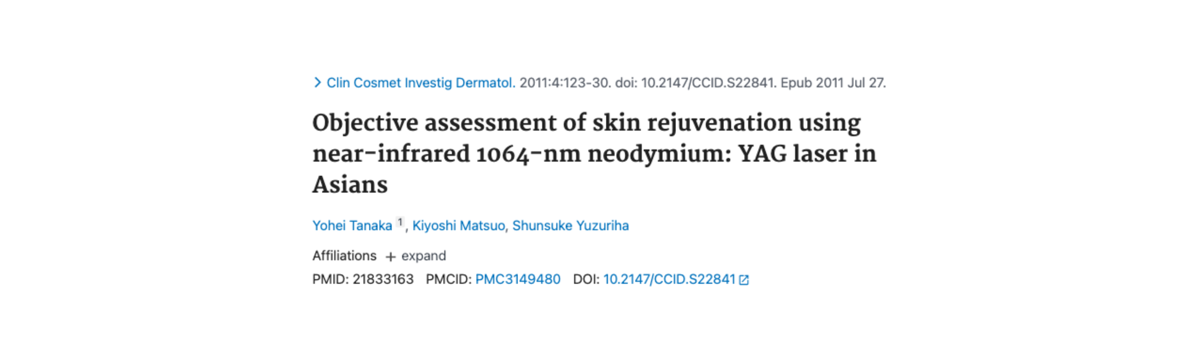 PORES, SKIN TEXTURE, AND WRINKLES SHOWED SIGNIFICANT IMPROVEMENT AFTER NIR