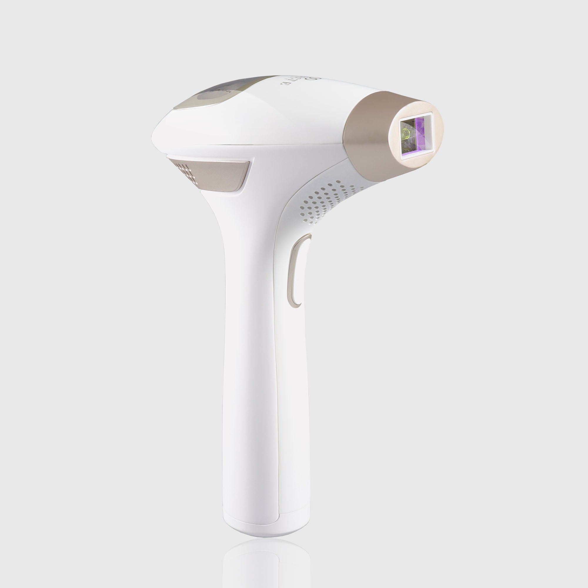 SmoothPro+ hair removal device showing device for for IPL hair removal